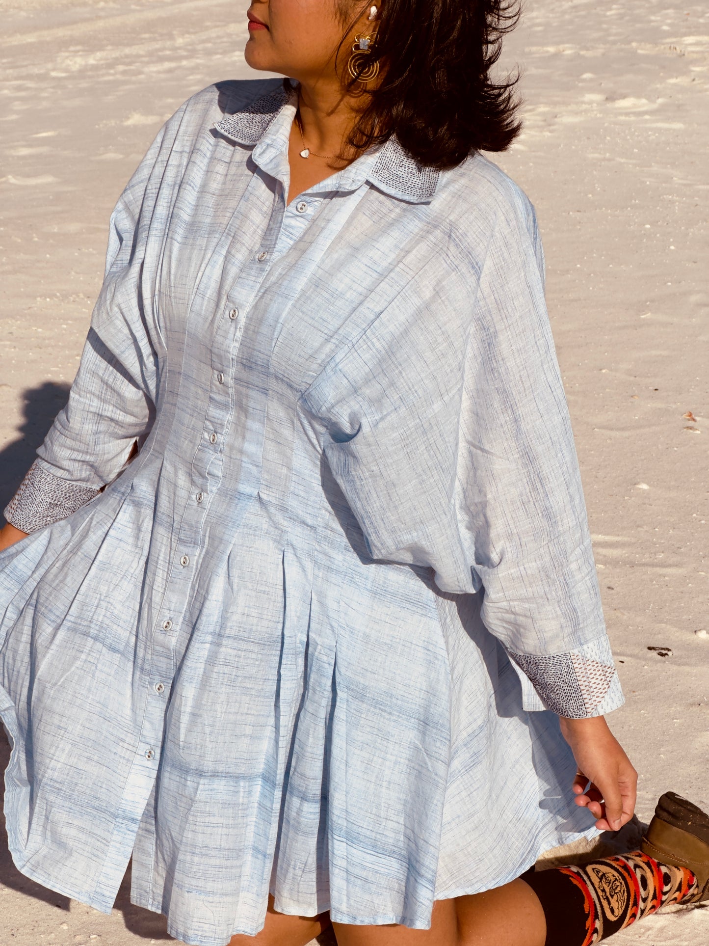 MAYA Embroidery Dress
