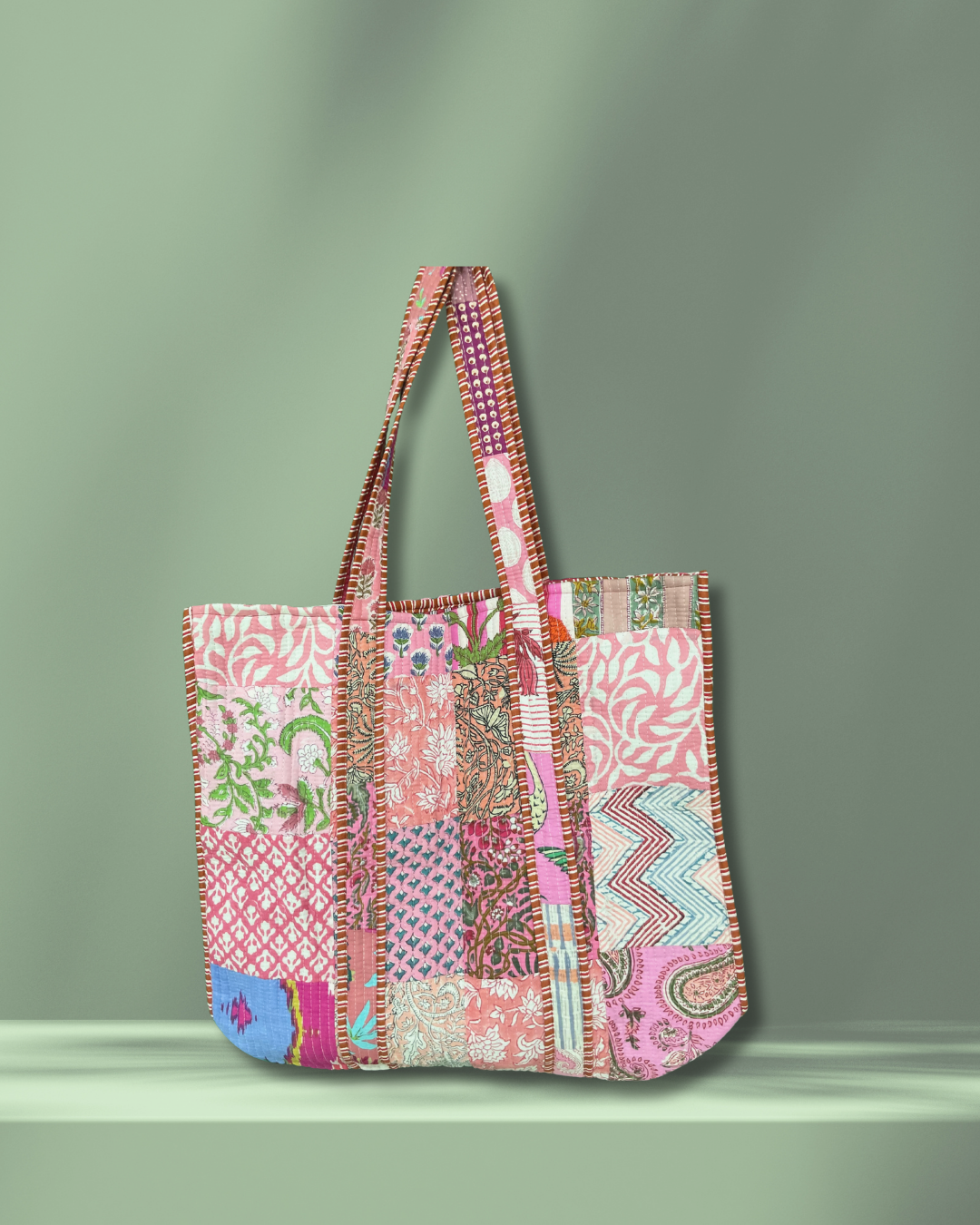 Patchwork Tote Bag