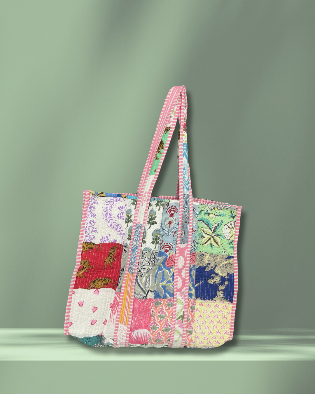 Patchwork Tote Bag