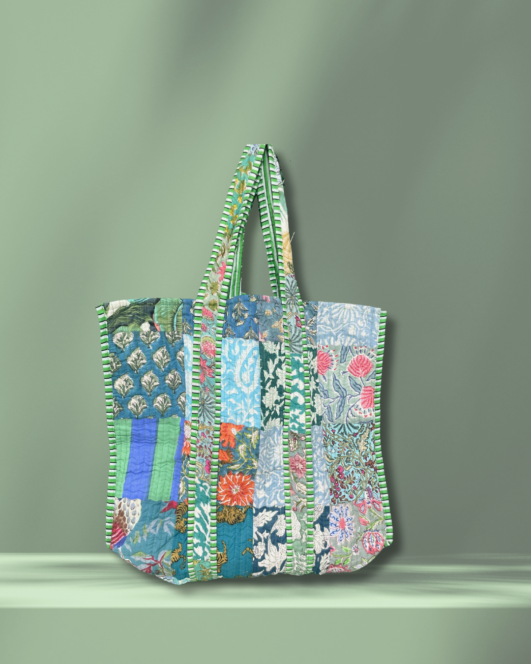 Patchwork Tote Bag