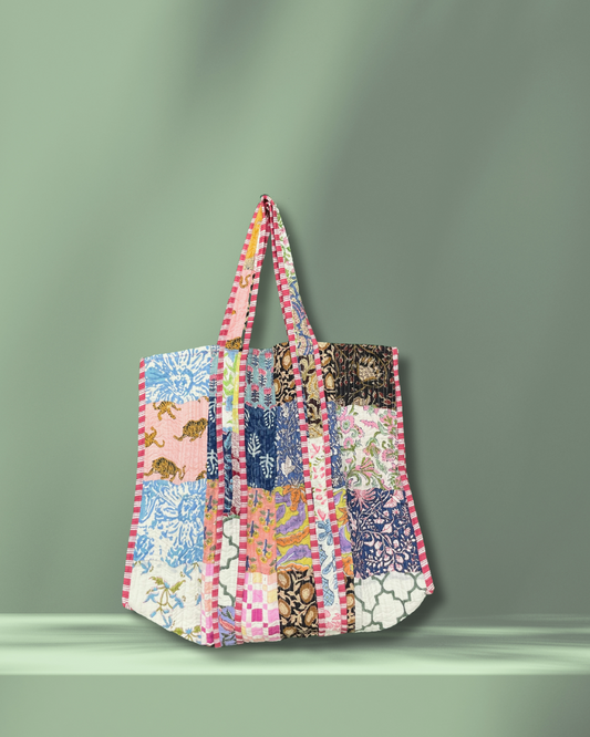 Patchwork Tote Bag